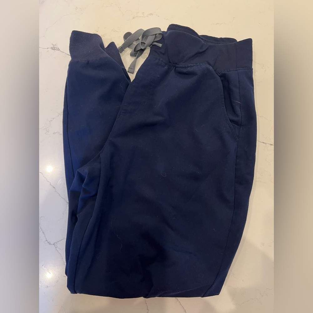 Figs Navy Zamora Jogger Scrub Pants Medium